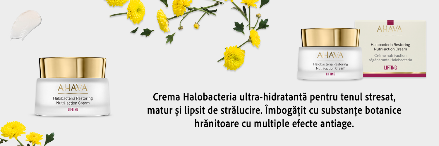 Masca de noapte antirid halobacteria, 50 ml, Ahava